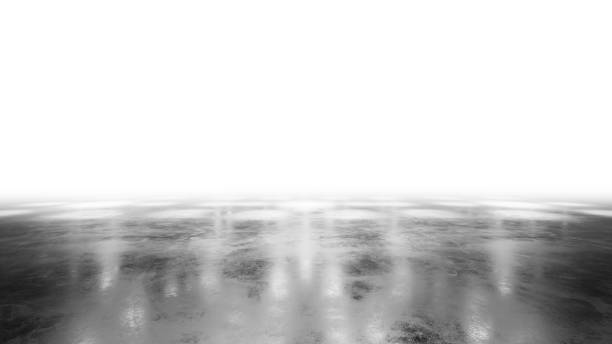 istock Beautiful concrete texture for background concept. Background for product demonstration or mockup on white background. 3d 1393198893
