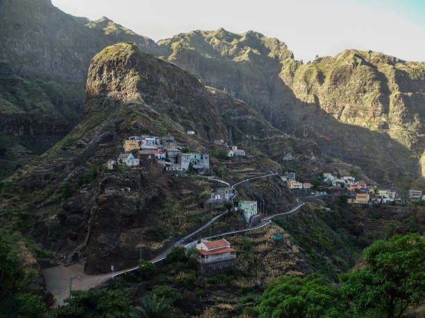istock Cape Verde, hiking tours, Santo Antao island. 1393201894
