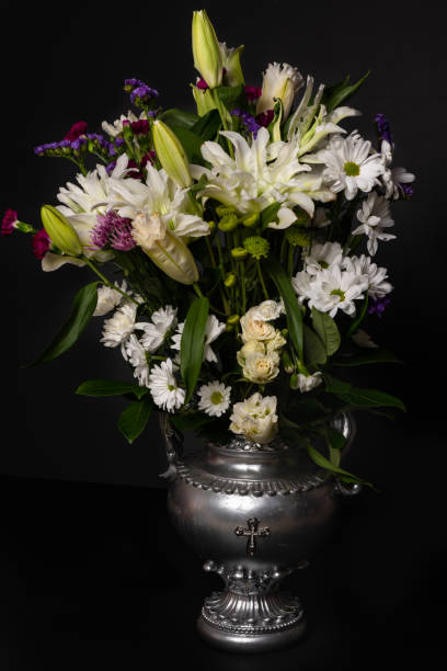istock Colorful Flower Bouquet Arrangement in Vase 1393212921