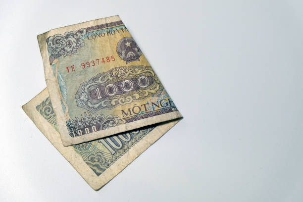 istock Vietnamese dong. Vietnamese currency. 1393223784