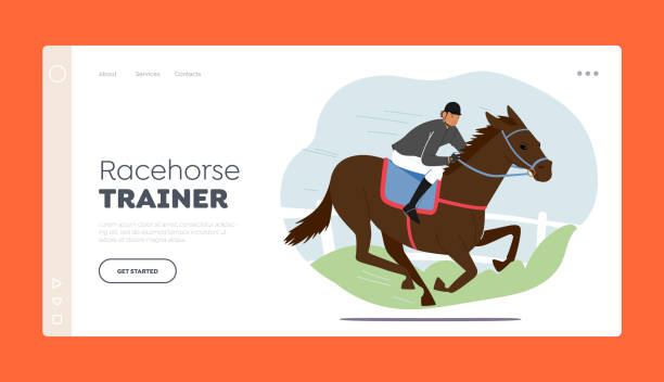 30+ Female Horse Trainer Illustrations, Royalty-Free Vector Graphics ...