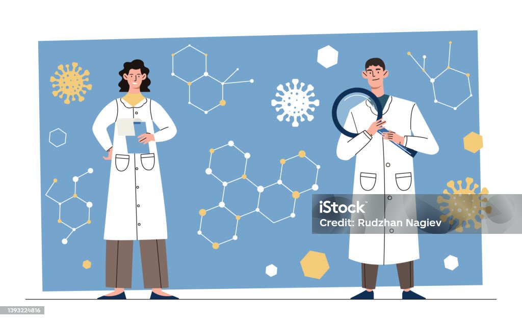 Material Science Visuals Materials Science Concept Stock Illustration - Download Image Now ...