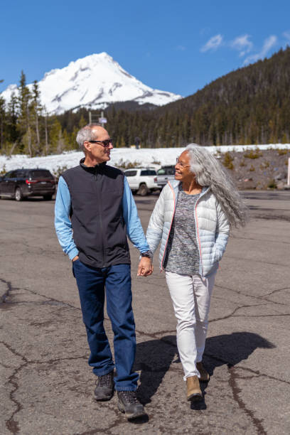 istock Active senior couple enjoying nature 1393230574