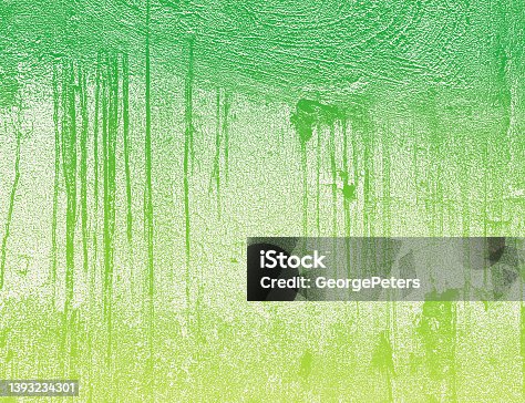 istock Distressed, textured and stained wall background 1393234301