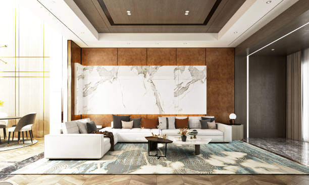 istock 3d render of apartment interior  living and dining room 1393234565