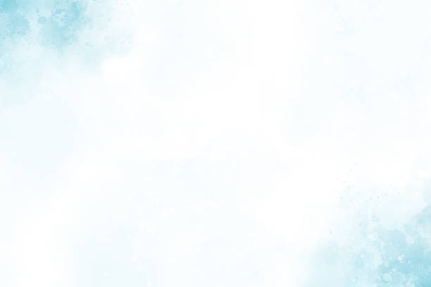 istock Beautiful Abstract Bluesky Water Color Background texture 1393246416