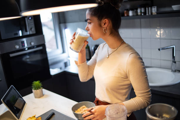 istock Fruit drink is good for the body 1393259369