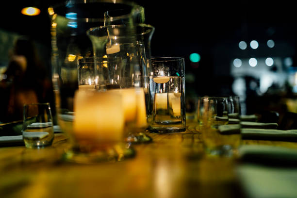 istock Candles at luxury party and weddings. 1393260292