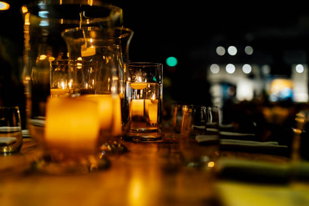 istock Candles at luxury party and weddings. 1393260296