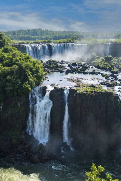 istock Iguazu Falls between Brazil and Argentina 1393270943