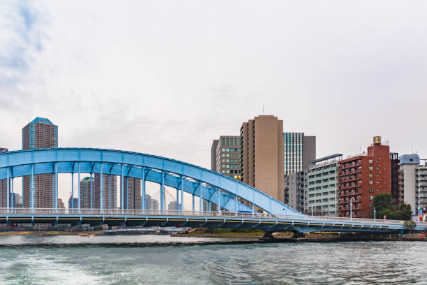 Eitaibashi Bridge in Tokyo, Japan Eitai Bridge