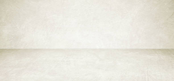istock Empty brown concrete room and floor background, Perspective brown gradient concrete room for interior background, backdrop,  Brown grunge cement room with space for product display mockup, template 1393280390