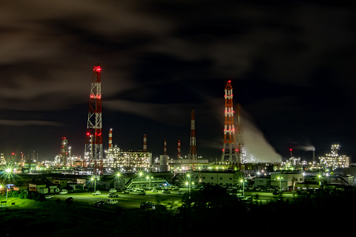 Kashima Seaside Industrial Area is one of largest industries.\nFrom photographer, known that beautiful pictures can be taken.