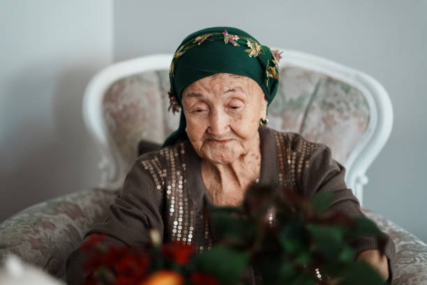 96 years old grandma daily life