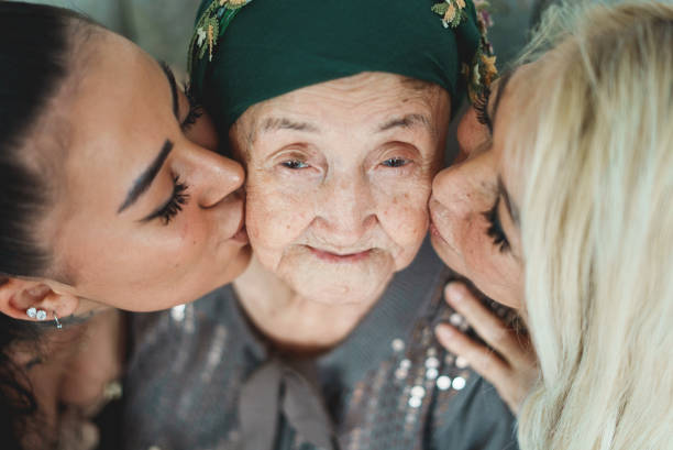 96 years old grandma daily life