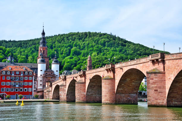 istock Old Bridge in Heidelberg 1393298681