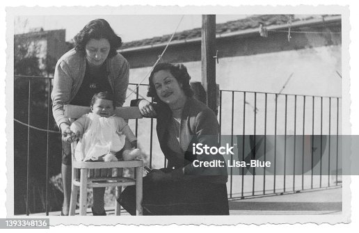 istock Family in 1949. 1393348136