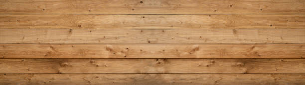 old brown rustic light bright wooden texture - wood background panorama banner long
