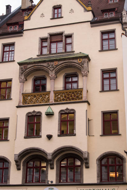 istock The facade of the building in Munich downtown. 1393348342