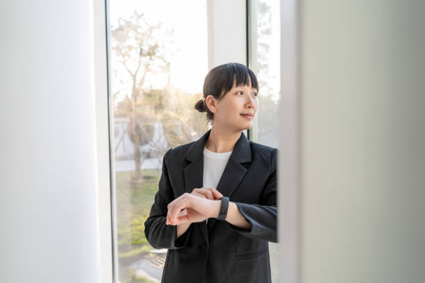 istock Beautiful white collar women in cafes 1393350826
