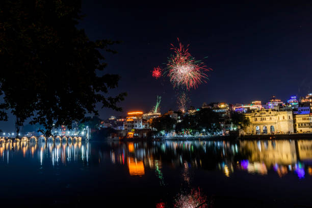 istock Udaipur city lights at night 1393351187