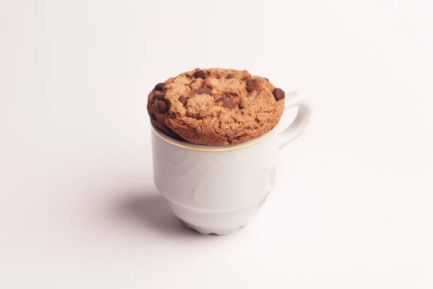 istock cup of hot chocolate with snack 1393352186