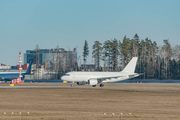istock Passenger plane in the airport. 1393358093