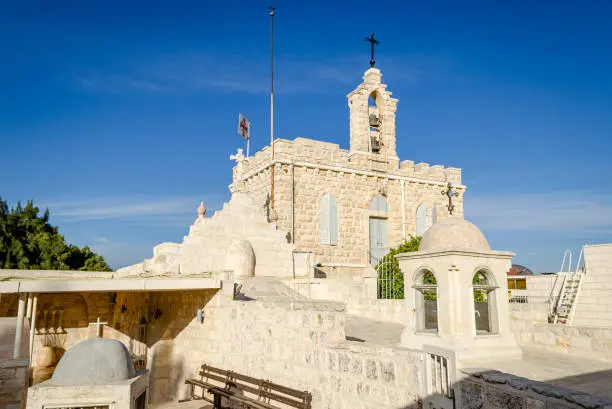 Photo of Chapel of the Milk Grotto in Bethlehem in the West Bank of the Palestinian Territories