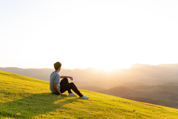 istock Freedom and enjoy sunset 1393379523
