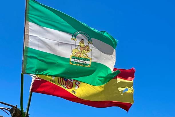 istock Flag of Andalucia 1393384191