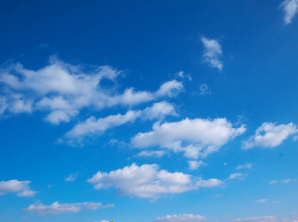 Nice photo of a view of the blue sky and clouds