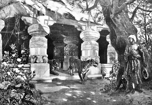 Illustration from 19th century.
