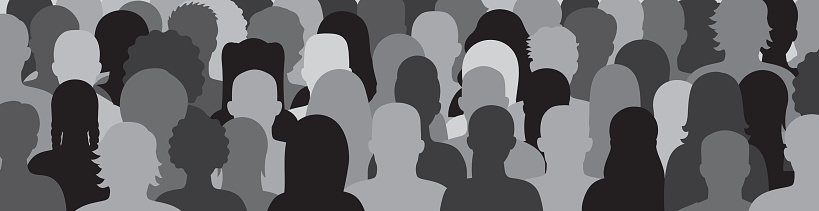 Vector illustration of group of people.