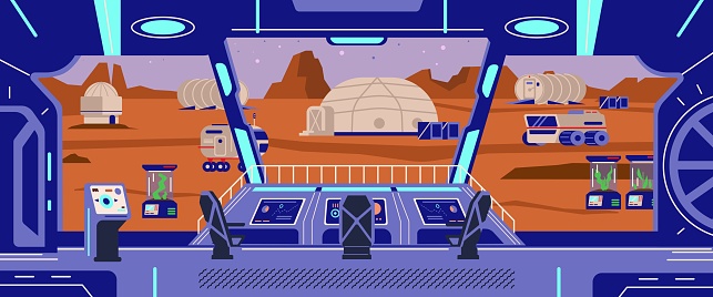 Free download of space ship control panel vector graphics and illustrations