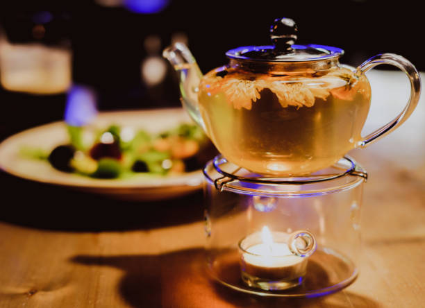 istock Tea in glass teapot 1393401369