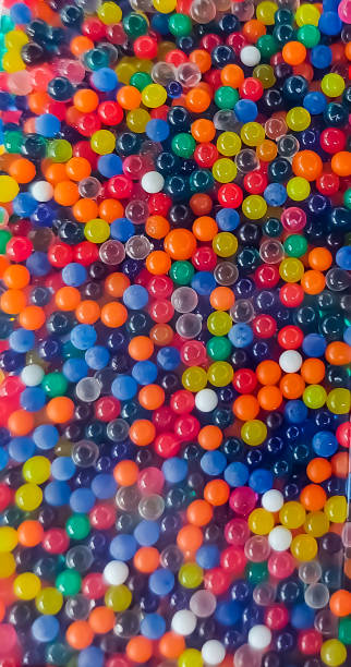 istock Colorful beads filled with water 1393409537