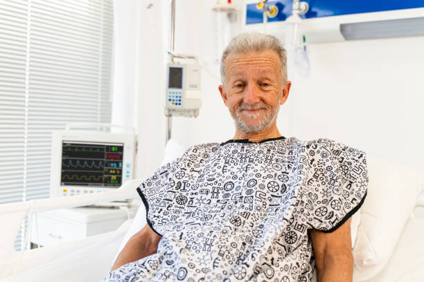 istock senior man in hospital ward 1393424190