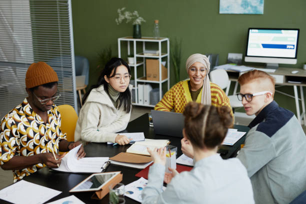 istock Diverse Young Team in Meeting 1393432895