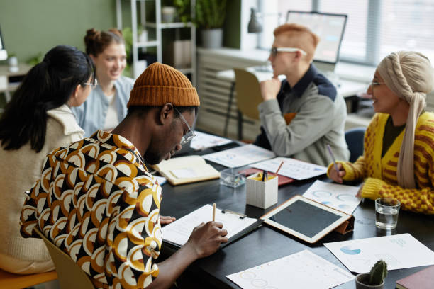 istock Young Team in Business Meeting 1393432899