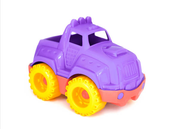 istock colorful plastic stylized toy pickup car 1393445195