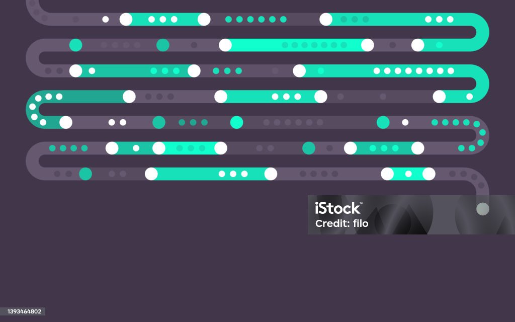 Connection Process Program Abstract Motion Machine System Stock ...