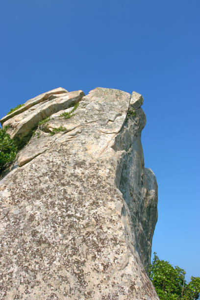 istock the riock at High Junk peak country trail , hk 1393471321