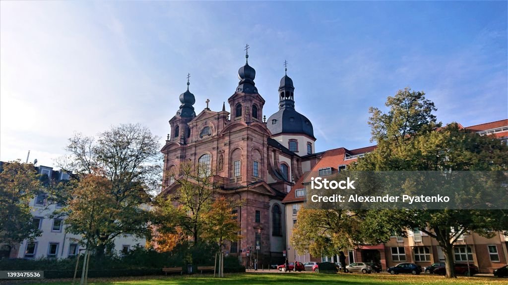Germany. End of October. Mannheim old town. Impression. Mannheim, Baden-Wuerttemberg. Mannheim Stock Photo