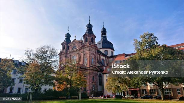 Germany End Of October Mannheim Old Town Impression Stock Photo - Download Image Now
