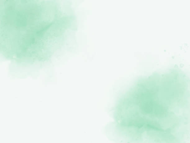 istock Abstract green watercolor Background Texture, Watercolor splash design 1393486119