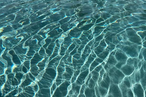 istock Beautiful colored swimming pool water 1393494563