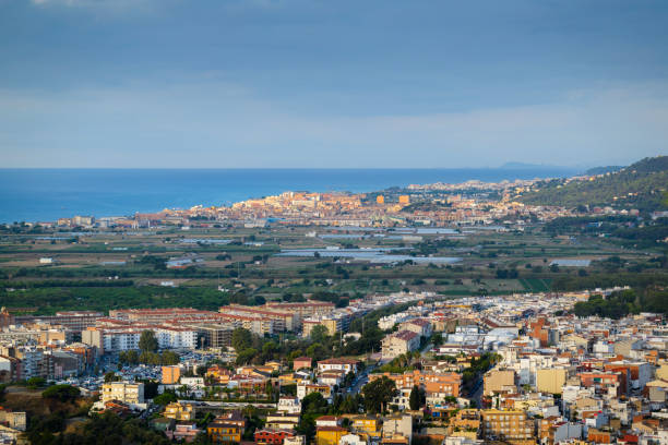 istock Landscape of Malgrat De Mar in Spain 1393495875