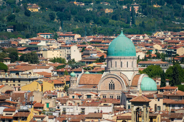 istock Florence city view in Italy 1393496935