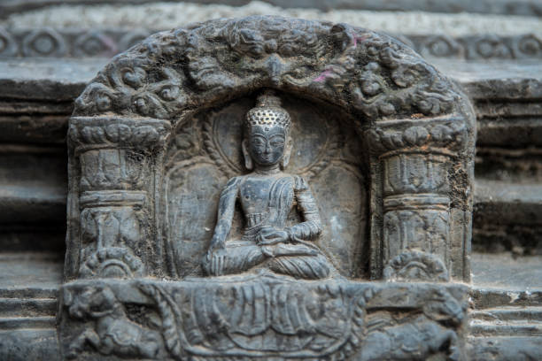 istock Swayambhunath Buddhist temple in Kathmandu. 1393497591
