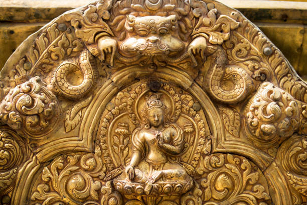 istock Swayambhunath Buddhist temple in Kathmandu. 1393497736